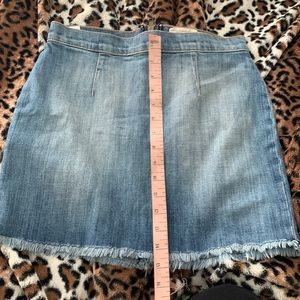 Current/Elliott pencil denim mini skirt ,24